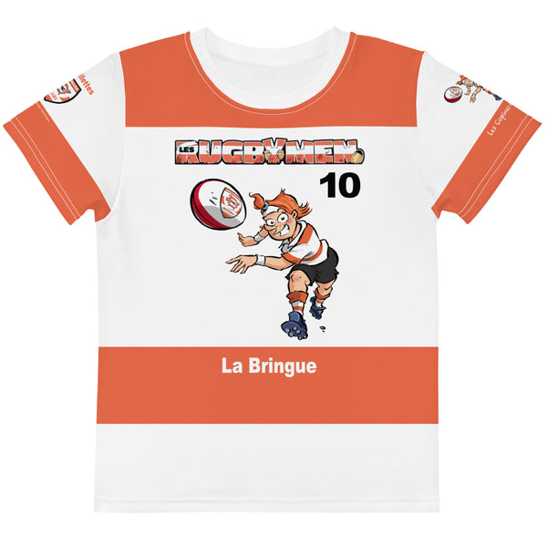 T-Shirt de supportrice Enfant : Paillar N°10 - La passe de La Bringue