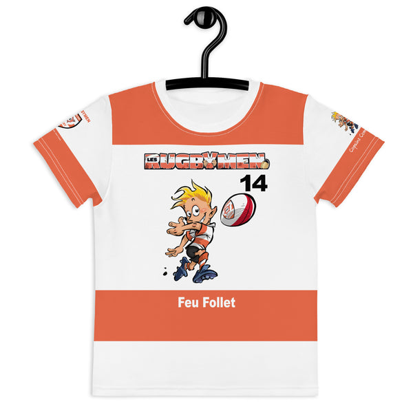 T-Shirt de Supporter Enfant : Paillar N°14 - Feu Follet