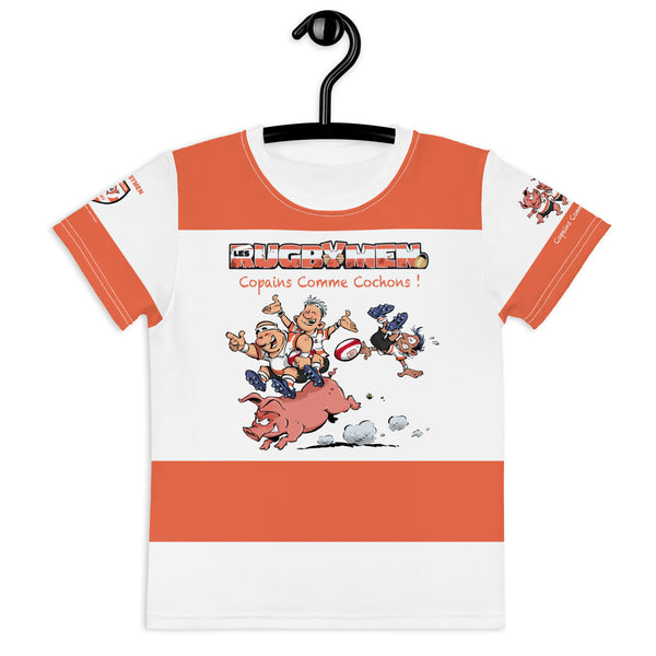 T-Shirt de Supporter Enfant : Copains Comme Cochons !