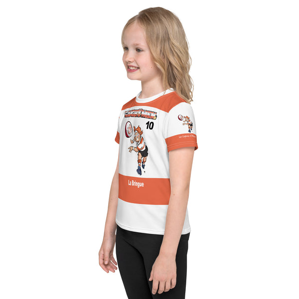 T-Shirt de supportrice Enfant : Paillar N°10 - La passe de La Bringue