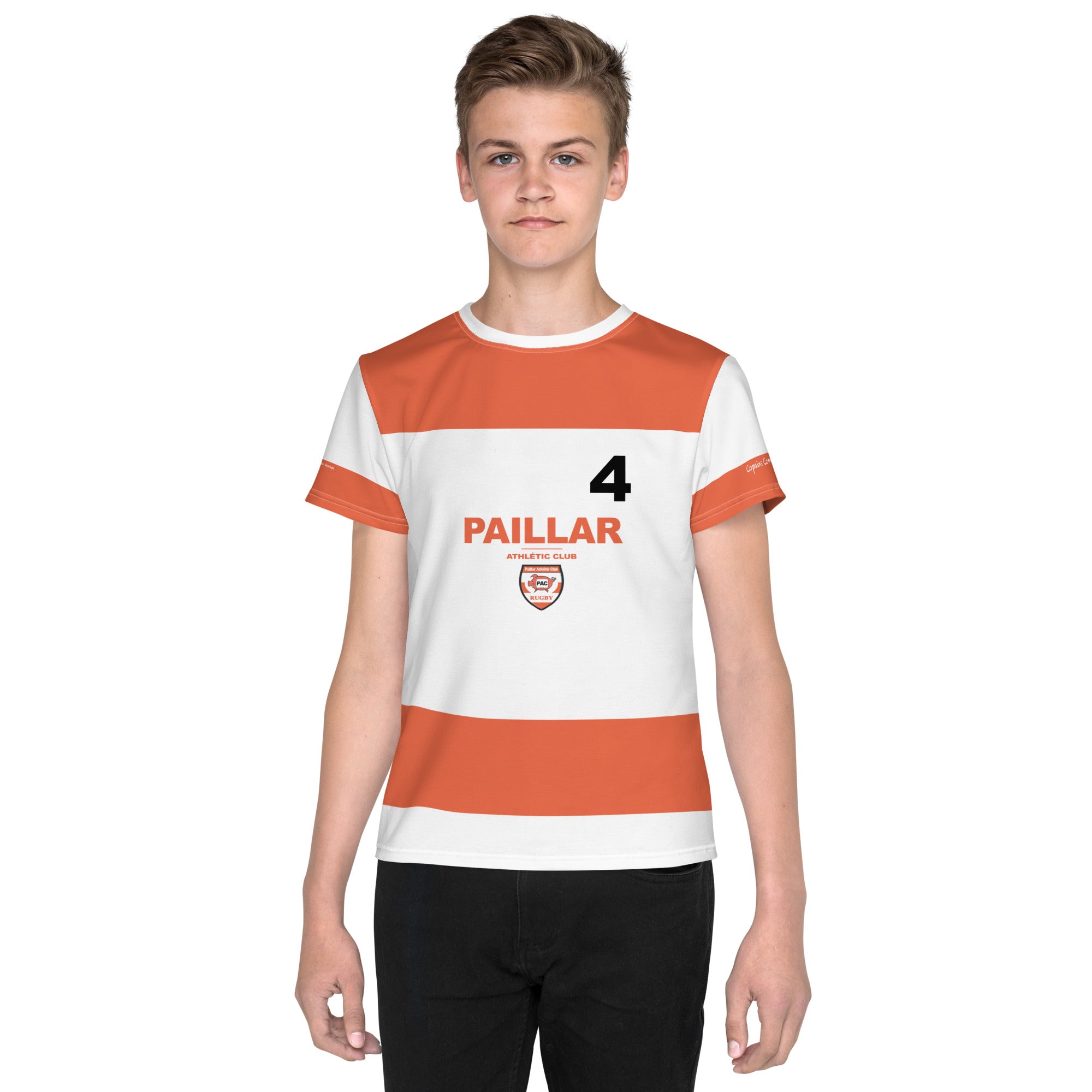 T-shirt col ras du cou adolescent