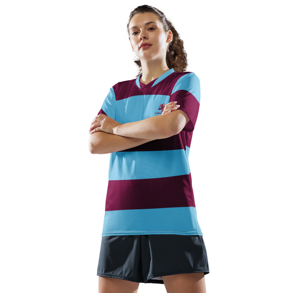 Maillot de Supporter Unisex - Bleu Clair / Grenat