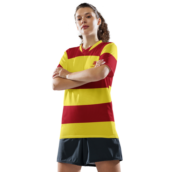 Maillot de Supporter Unisex - Jaune / Rouge