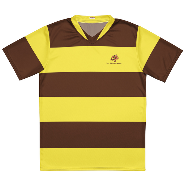 Maillot de Supporter Unisex - Jaune / Marron Foncé