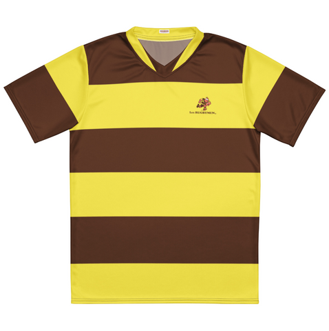 Maillot de Supporter Unisex - Jaune / Marron Foncé