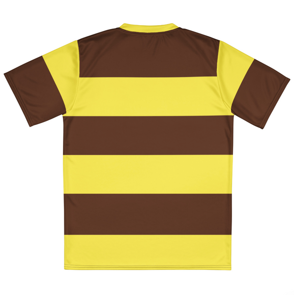 Maillot de Supporter Unisex - Jaune / Marron Foncé