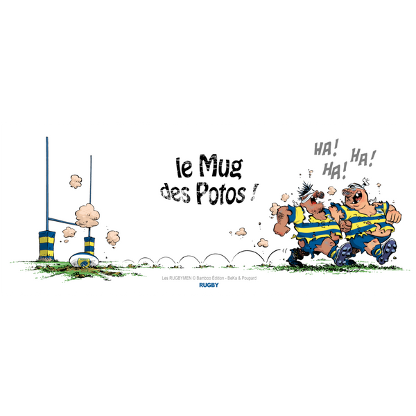 Le MUG des POTOS - Jaune/Bleu