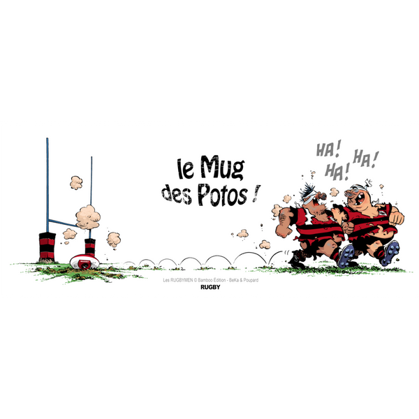 Le MUG des POTOS - Noir/Rouge