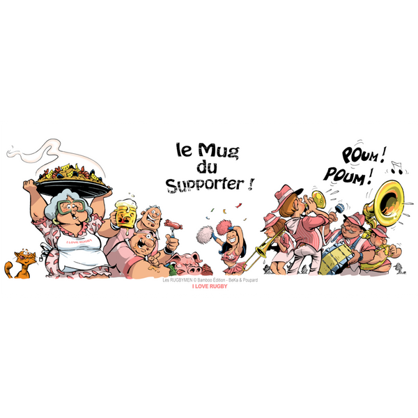 Le Mug du Supporter - I Love Rugby