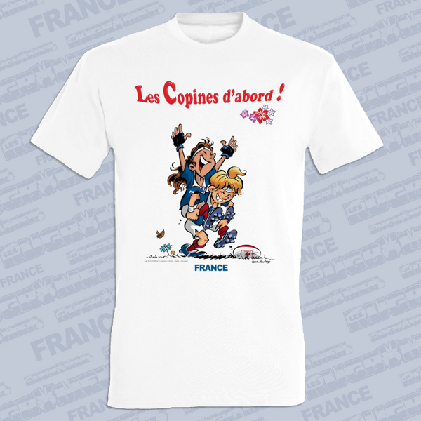 T-shirt FEMME - Les Copines d'abord - France