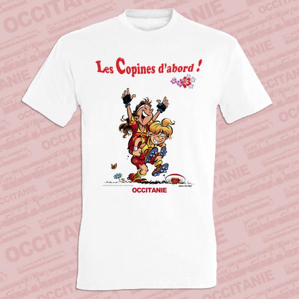 T-shirt FEMME - Les Copines d'abord - Occitanie