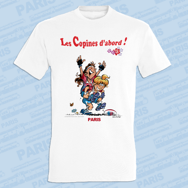 T-shirt FEMME - Les Copines d'abord - Paris