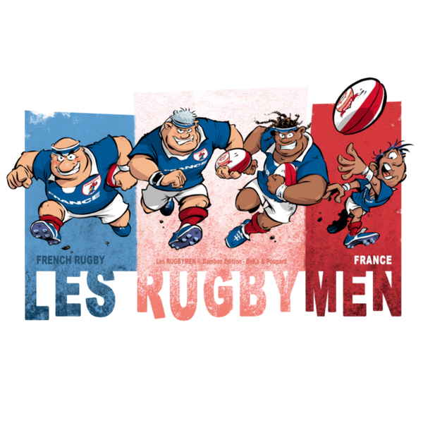 T-Shirt unisexe - Les RUGBYMEN français - France