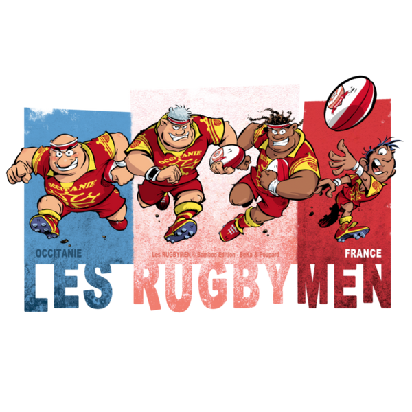 T-Shirt unisexe - Les RUGBYMEN français - Occitanie