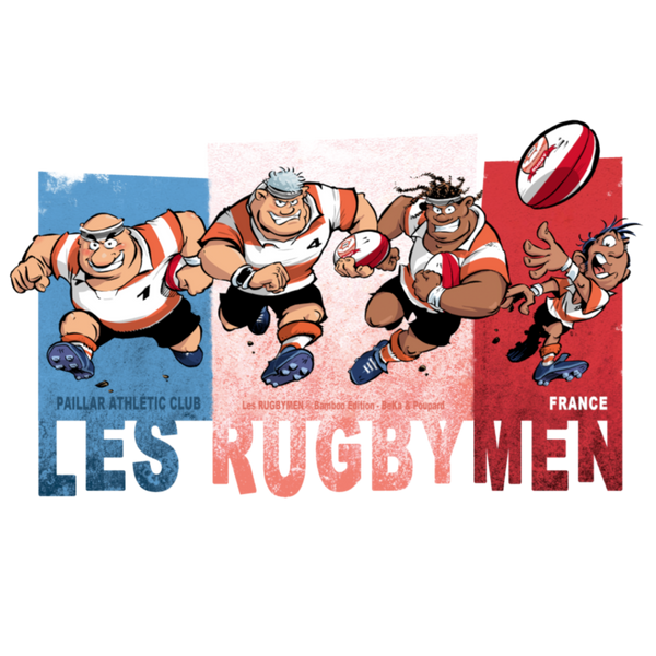 T-Shirt unisexe - Les RUGBYMEN français - P.A.C.