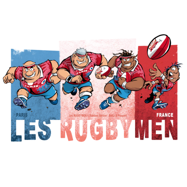T-Shirt unisexe - Les RUGBYMEN français - Paris