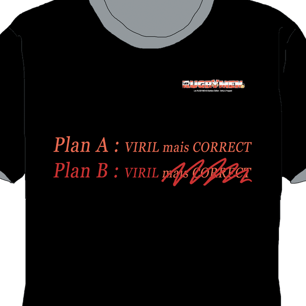 T-shirt HOMME - Viril mais Correct