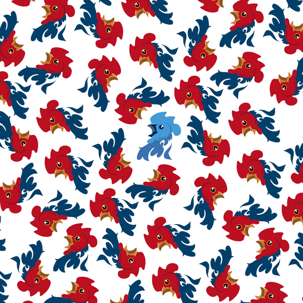 T-shirt souple - Homme : Motif Coq français Blanc