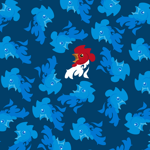 T-shirt souple - Homme : Motif Bleu Torse Coq français