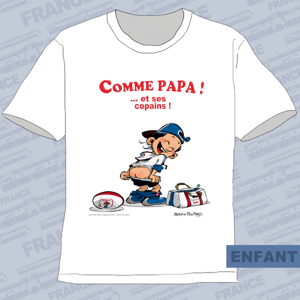 T-Shirt ENFANTS - Comme PAPA - France