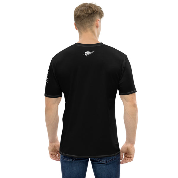 T-shirt souple - Homme : All Black - Ka Mate Noir