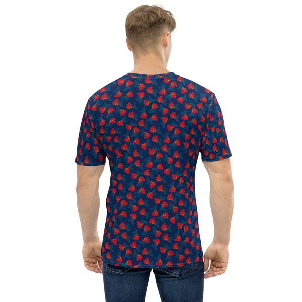 T-shirt souple - Homme : Motif Coq français Rouge