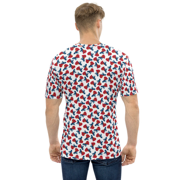 T-shirt souple - Homme : Motif Coq français Blanc
