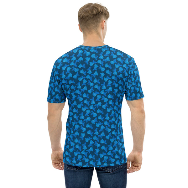 T-shirt souple - Homme : Motif Coq français Bleu