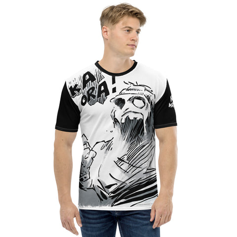 T-shirt souple - Homme : All Black - Ka Mate Noir