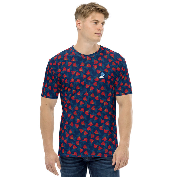 T-shirt souple - Homme : Motif Coq français Rouge