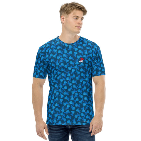 T-shirt souple - Homme : Motif Coq français Bleu