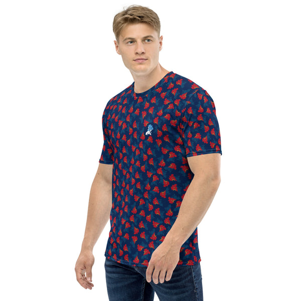 T-shirt souple - Homme : Motif Coq français Rouge