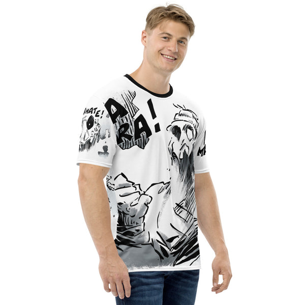 T-shirt souple - Homme : All Black - Ka Mate Blanc