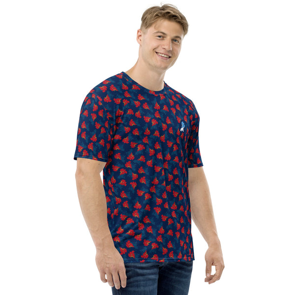 T-shirt souple - Homme : Motif Coq français Rouge
