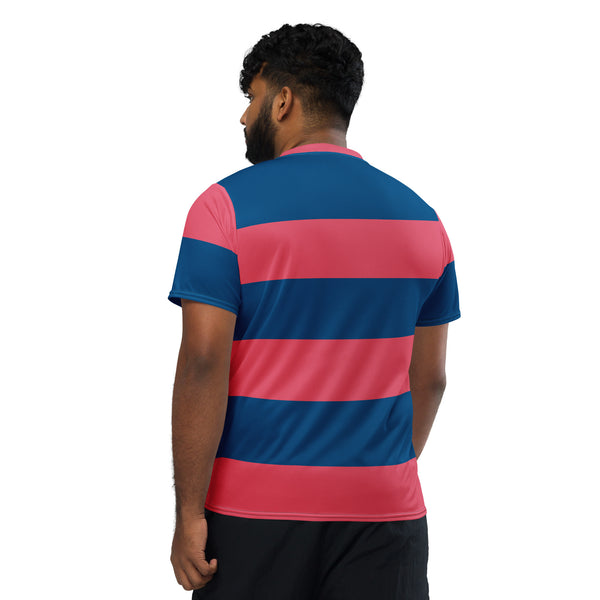 Maillot de Supporter Unisex - Bleu Foncé / Rose