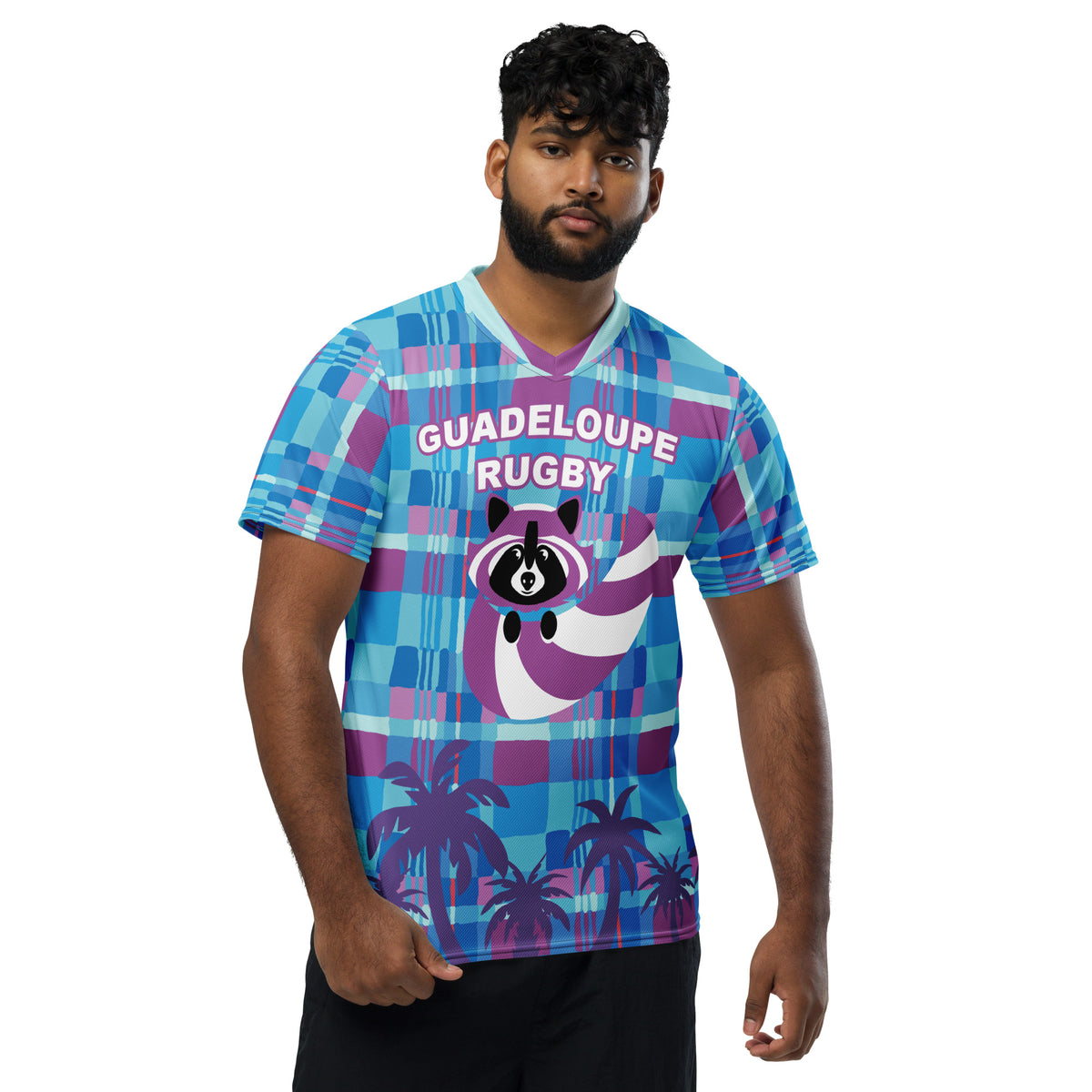 Maillot De La Guadeloupe 971-bis - En Microfibre Premium, Respirant, Séchage Rapide, Très Confortable