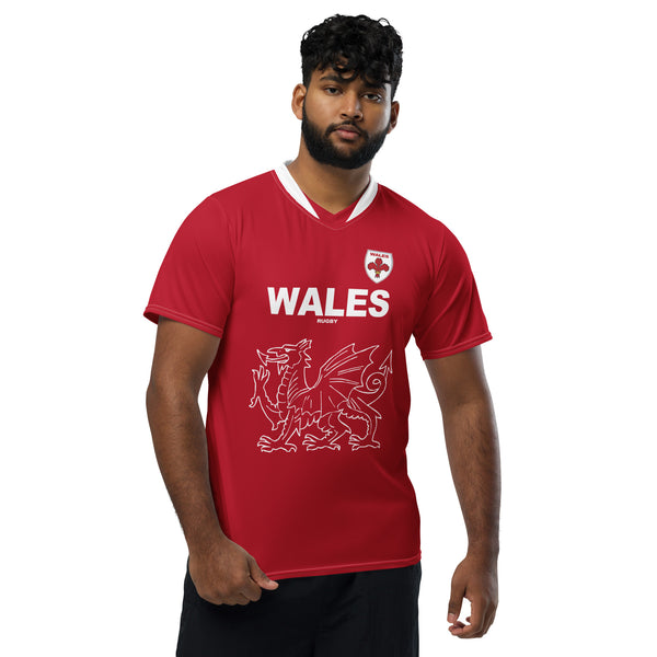Maillot de Supporter Unisex - Wales Rugby