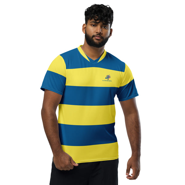 Maillot de Supporter Unisex - Jaune / Bleu Foncé