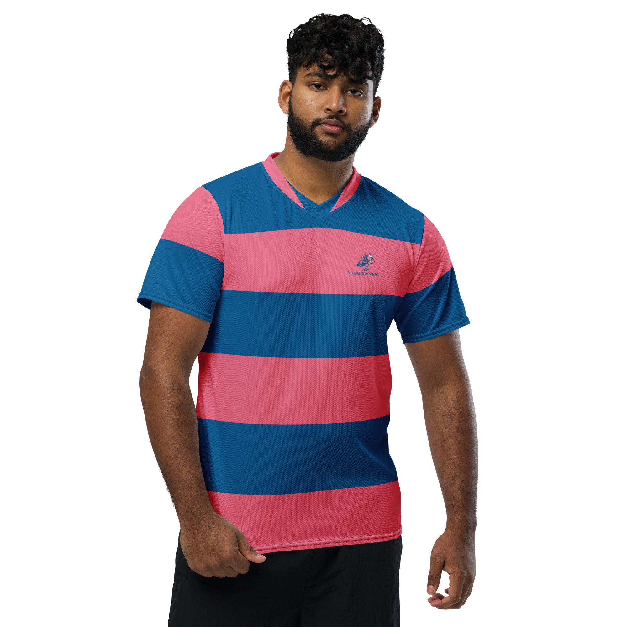 Maillot de Supporter Unisex - Bleu Foncé / Rose