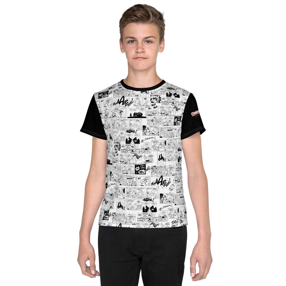 T-shirt Pour Adolescent : BD Rugbymen