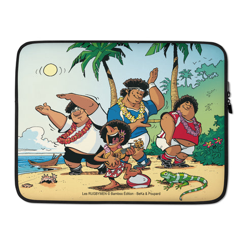 Housse Pour Ordinateur Portable - Voyage dans le Pacifique