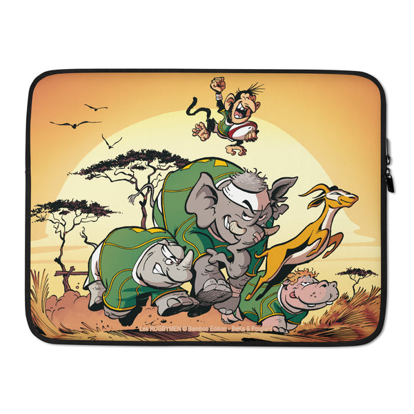 Housse Pour Ordinateur Portable - Voyage chez les Springboks