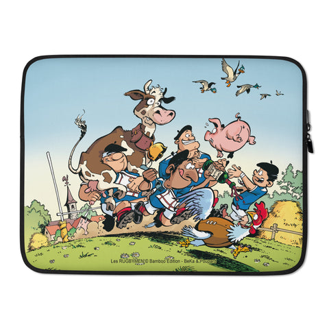 Housse Pour Ordinateur Portable - France, rugby de clocher