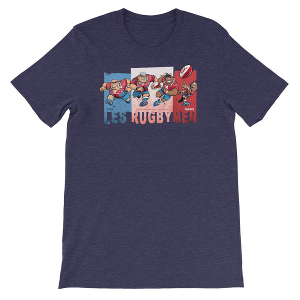 T-Shirt unisexe - Les RUGBYMEN français - Paris