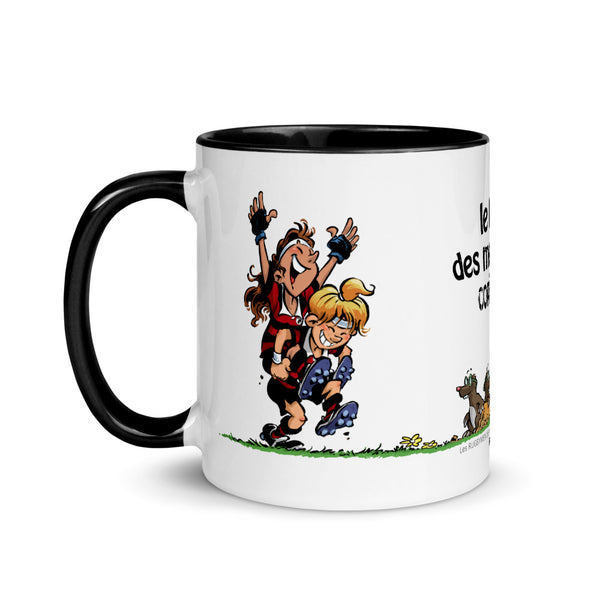 Le MUG des meilleures Copines - Noir/Rouge