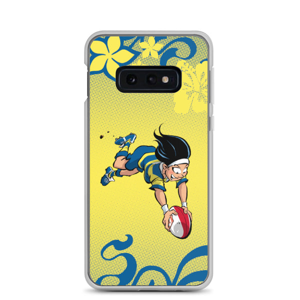 Coque Samsung - Babyliss - Jaune/Bleu