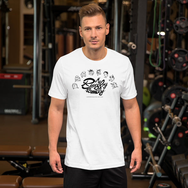 T-shirt unisexe - My Rugby Family - P.A.C.