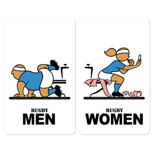 Sticker - WC Men/Women - Italia