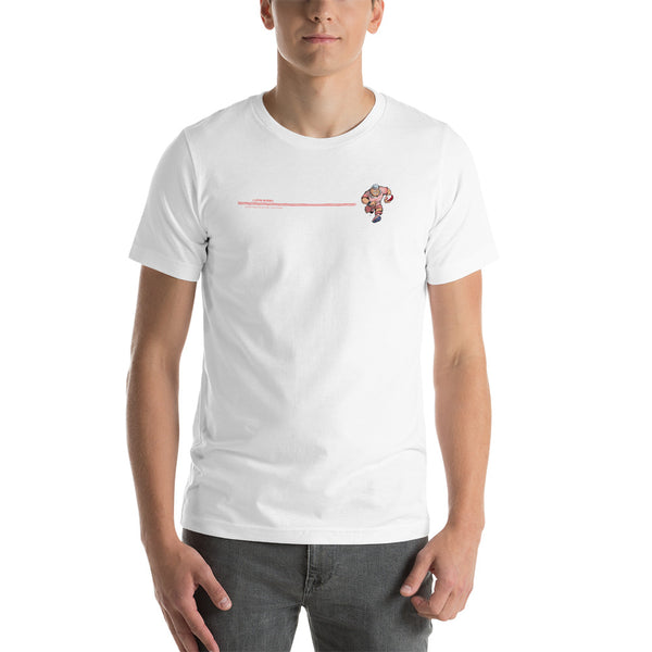 T-shirt unisexe Bandeau Anesthésiste - I Love RUGBY