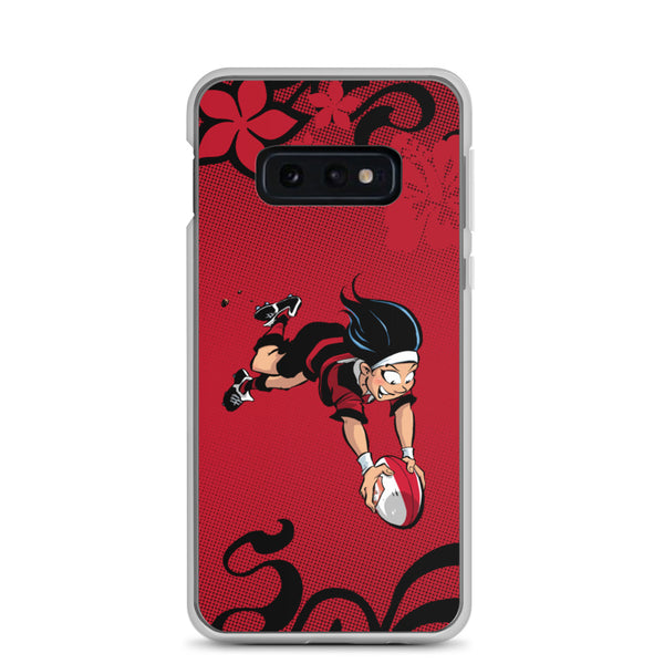 Coque Samsung - Babyliss - Noir/Rouge